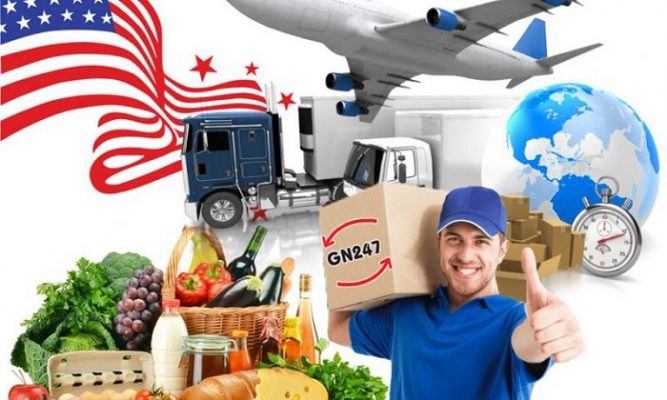 Dịch vụ nhận gửi hàng thực phẩm đi mỹ, canada của TTI Express